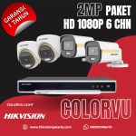 PAKET 6 Camera Analog 2MP HIKVISION