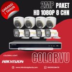 PROMO HD CAMERA 8 Ch (2MP) HIKVISION COLORVU