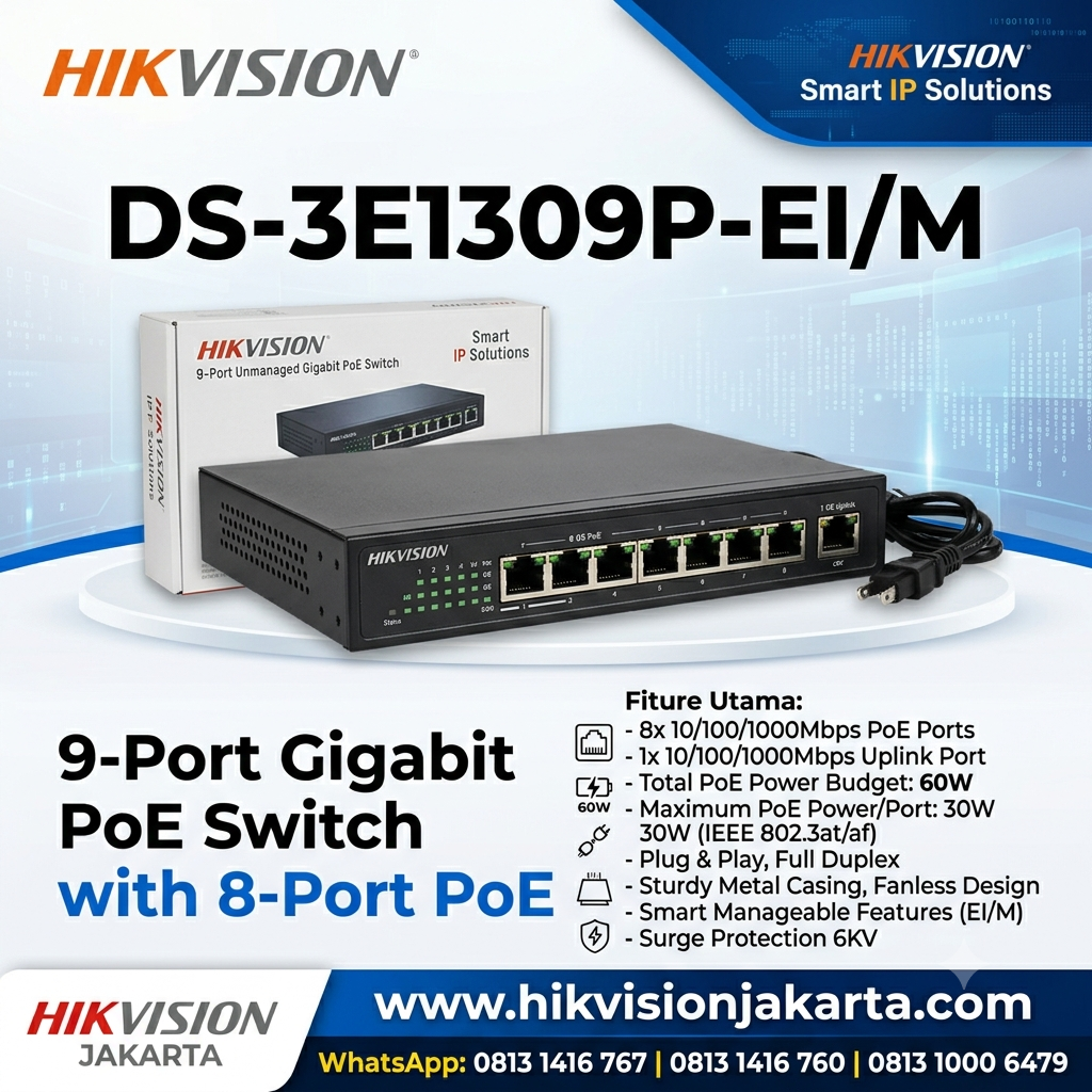 Hikvision DS-3E1318P-EI/M