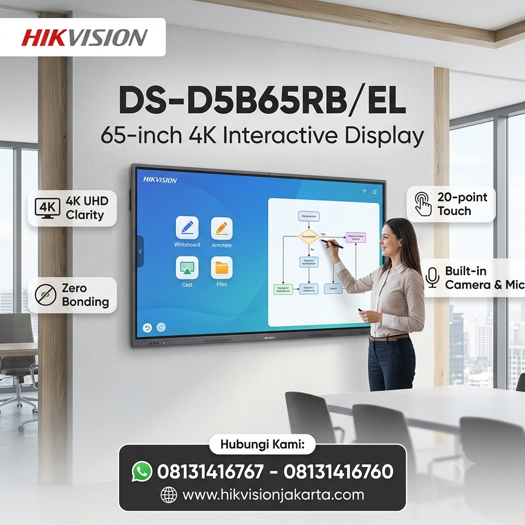 DS-D5B65RB/EL 65-inch 4K Interactive Display
