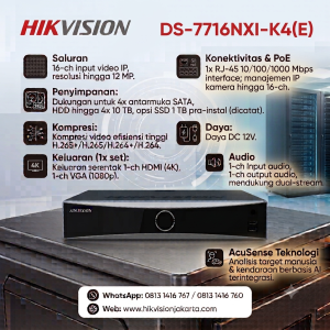 NVR Hikvision DS-7716NXI-I4