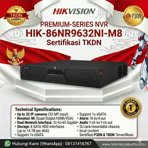 HIKVISION NVR TKDN HIK-86NR9632NI-M8