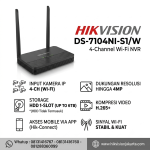 DS-7104NI-S1/W 4-ch Mini Wi-Fi NVS