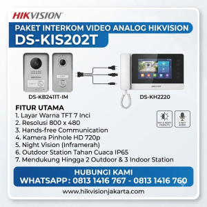 Villa Analog Kit DS-KIS202T Intercom Video