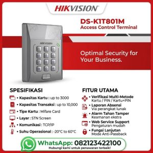 DS-K1T801M Value Series Card Terminal