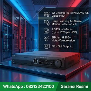 iDS-7332HQHI-M4/S 32-ch 1080p 1.5U H.265 AcuSense DVR