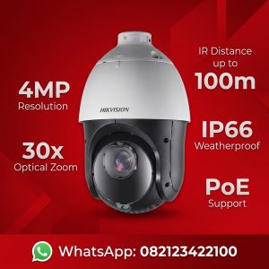 DS-2DE4430IW-DE 4 MP 30X Powered by DarkFighter IR Acusense Network Speed Dome